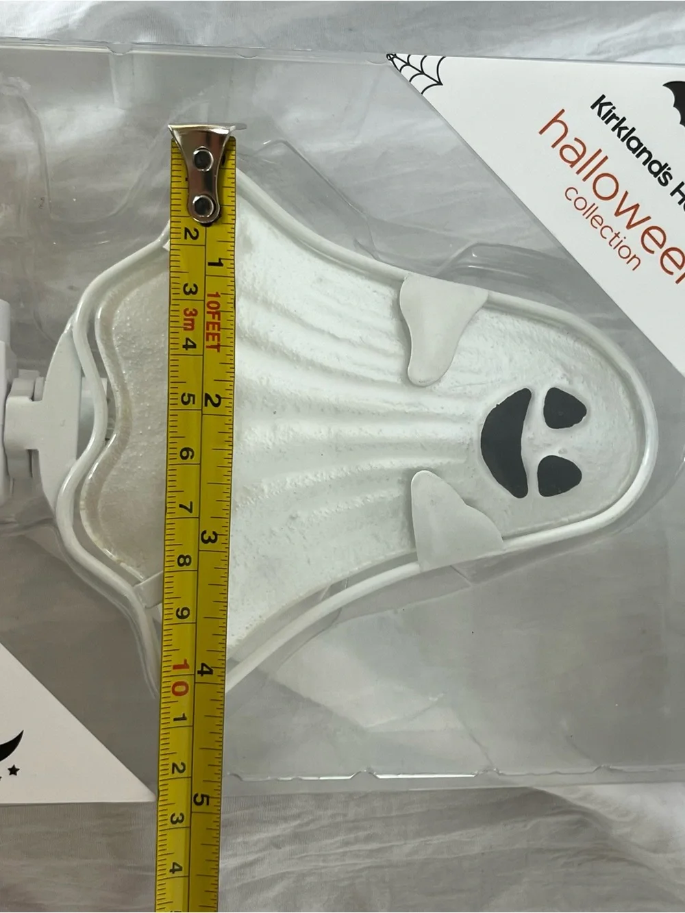 Kirkland's Home Halloween Ghost Night Light NIB Swivel Plug Light Sensor